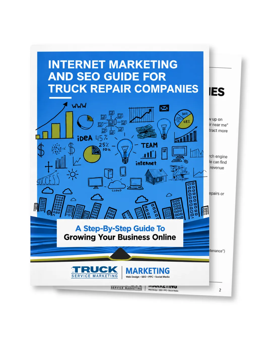 Truck service marketing book