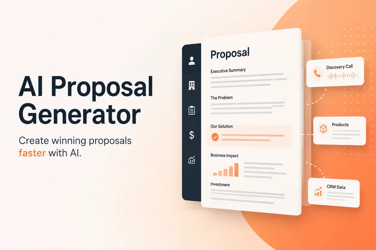 What Is an AI Proposal Generator? (When Should You Use One?)