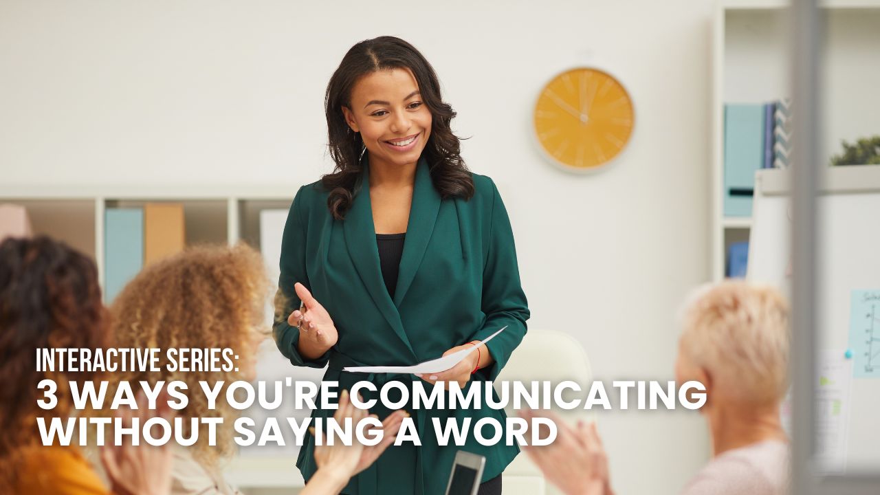 Leader noticing subtle nonverbal signals during a team meeting