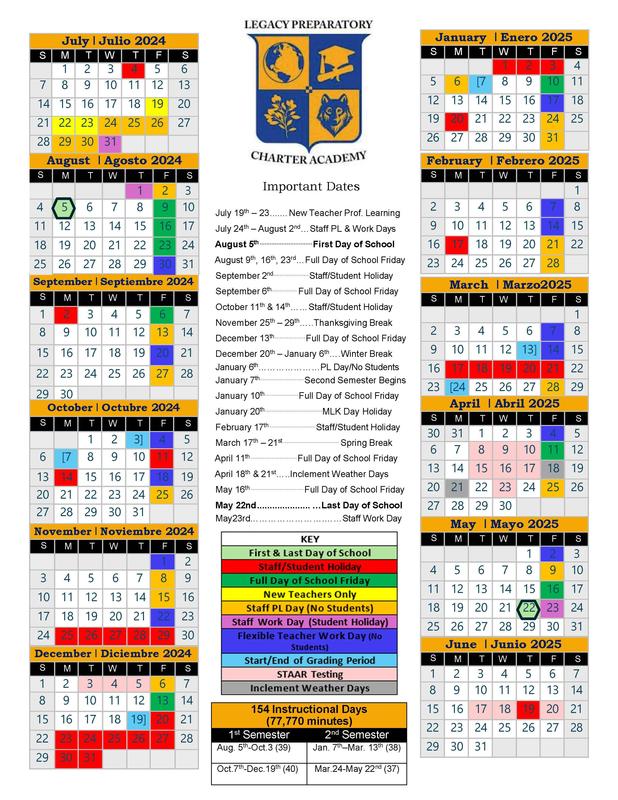 24-25 School Calendar