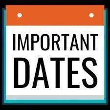 Important Date Change