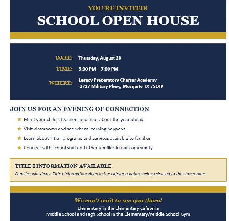 LPCA Open House 2026 English