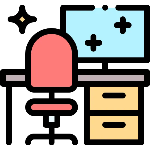 Office Cleaning Service Icon