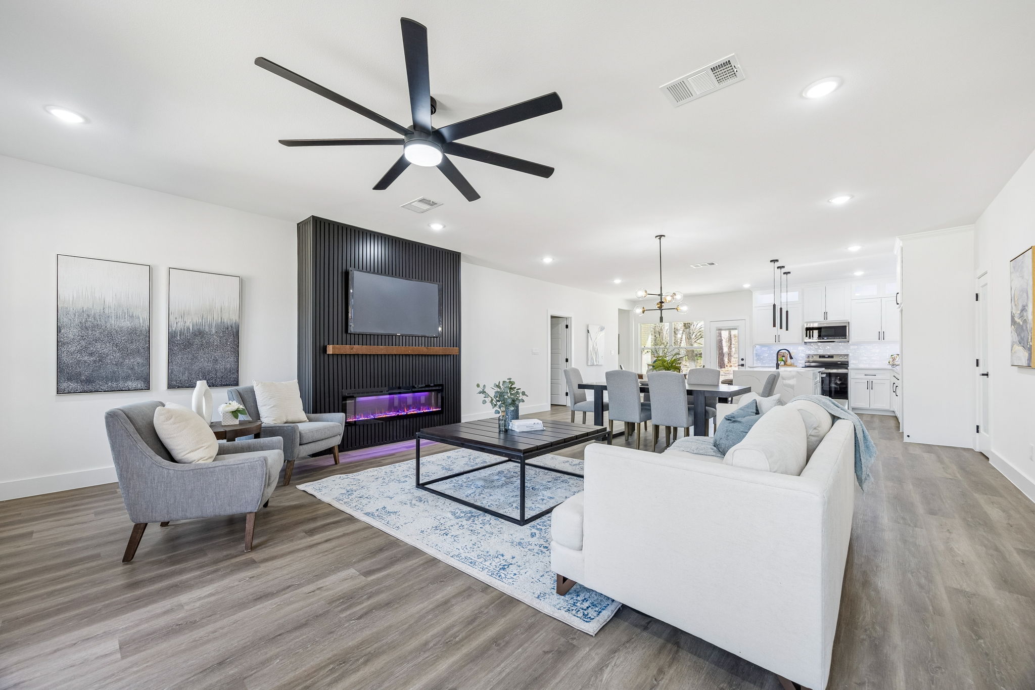 Spacious Living Room Interior