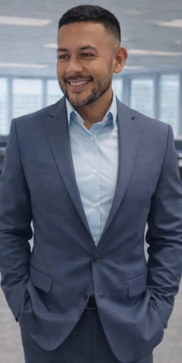 Portrait of owner Oscar Campuzano of TX Prime Homes