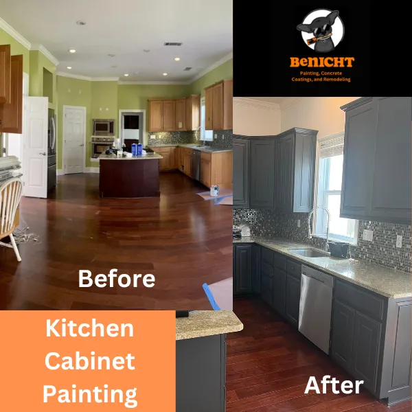 kitchen cabinet paining