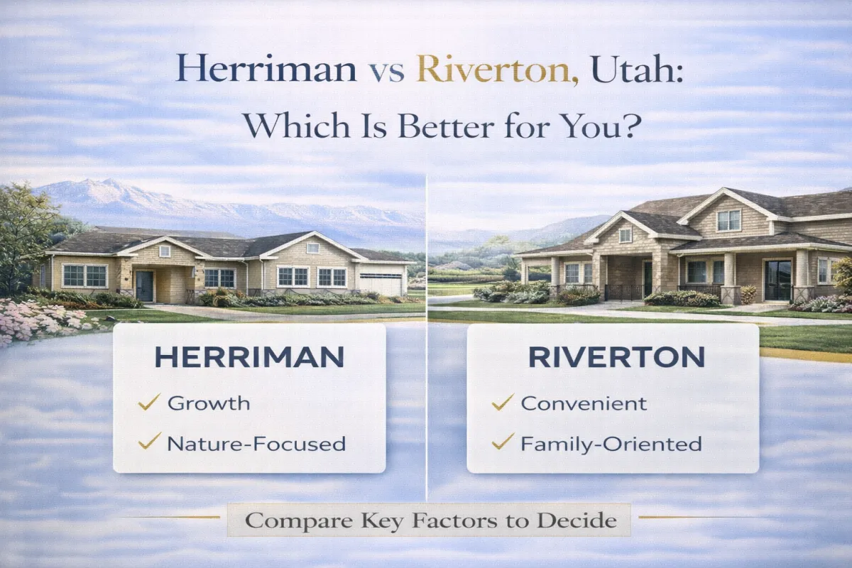 Herriman vs Riverton, Utah: Which Is Better for You?