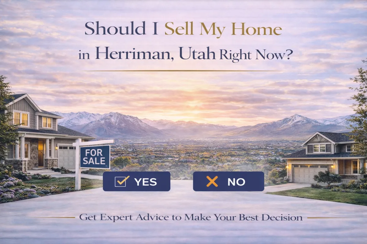 Should I Sell My Home in Herriman, Utah Right Now?