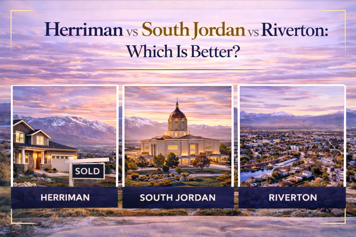 Herriman vs South Jordan vs Riverton: Which Is Better?