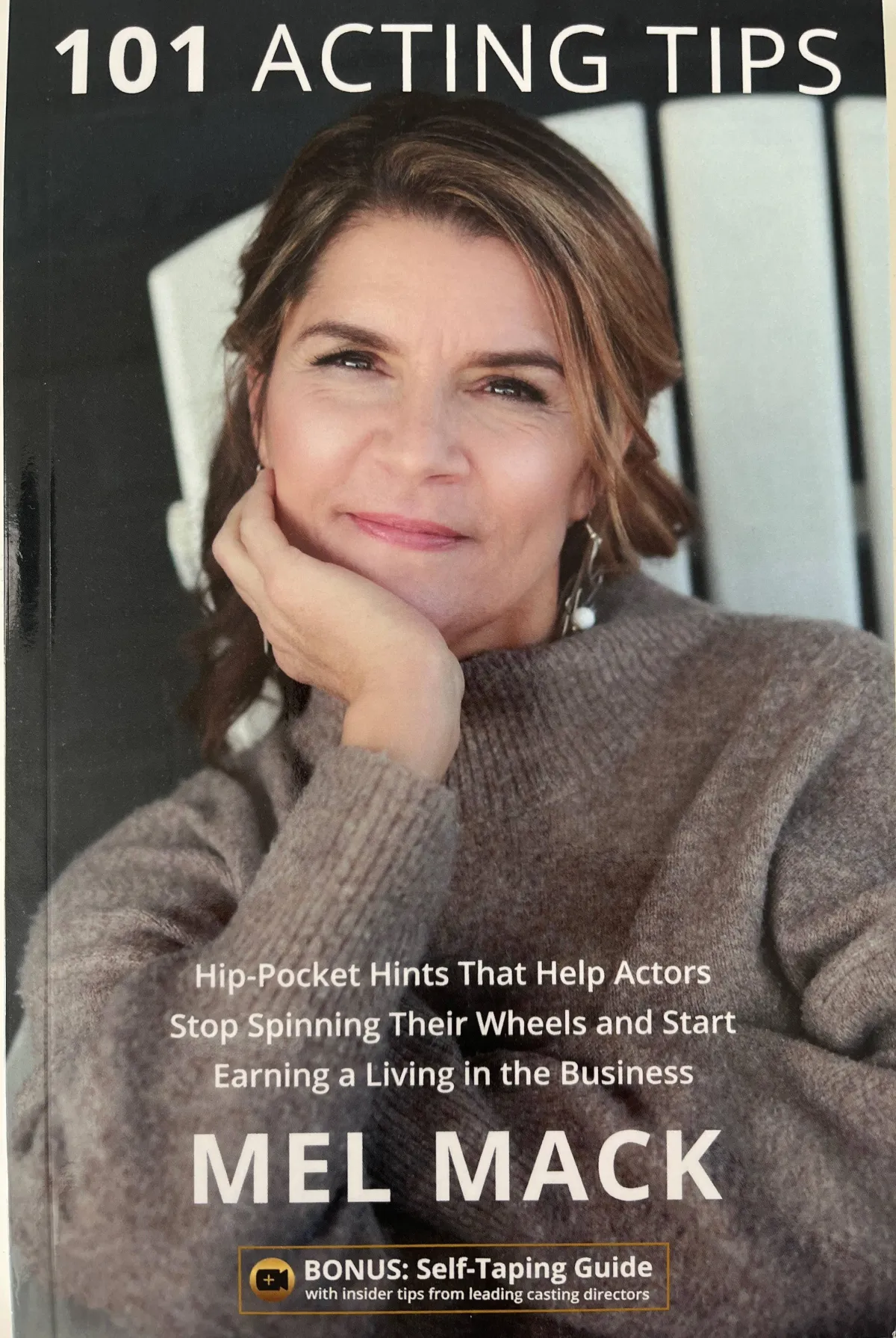 101 acting tips Mel Mack book cover