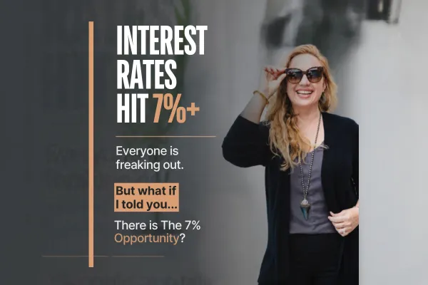 St Petersburg FL Realtor Laura Marie explains the 7% interest rate opportunity for home buyers and sellers in Tampa Bay real estate market
