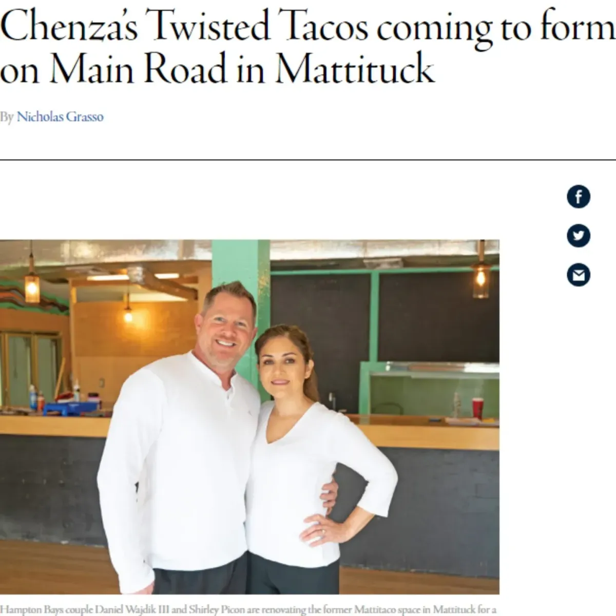 The Suffolk Times at The Taco 105