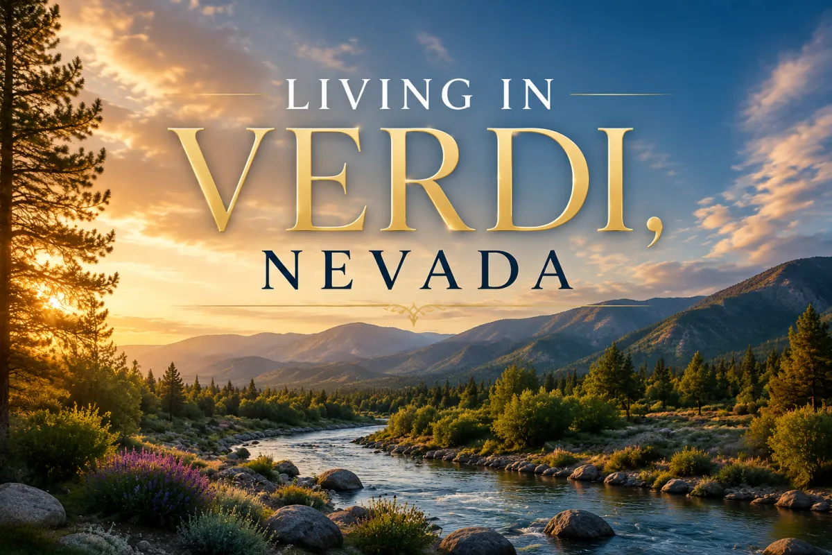 LIVING IN VERDI, NEVADA