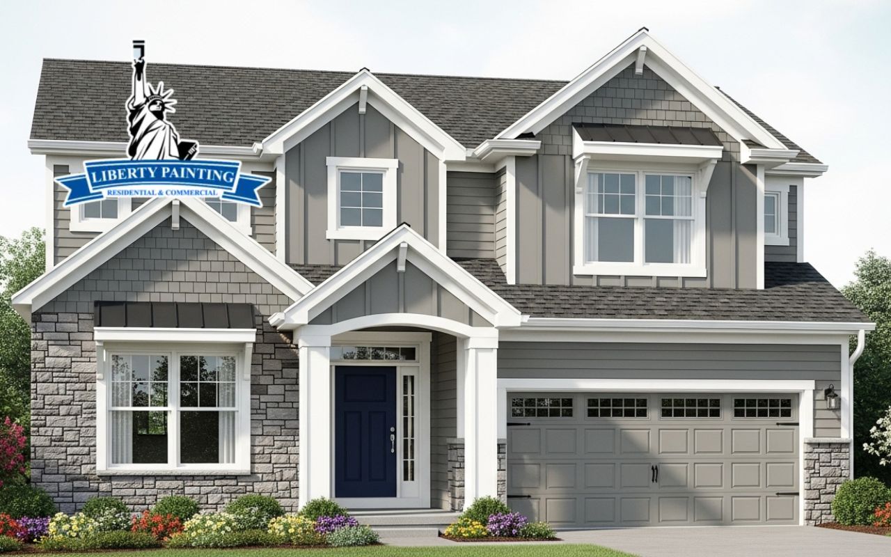 how to choose exterior paint colors for a balanced home exterior