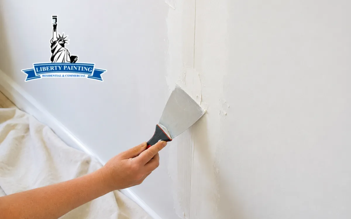  Repairing drywall seams showing through paint with joint compound