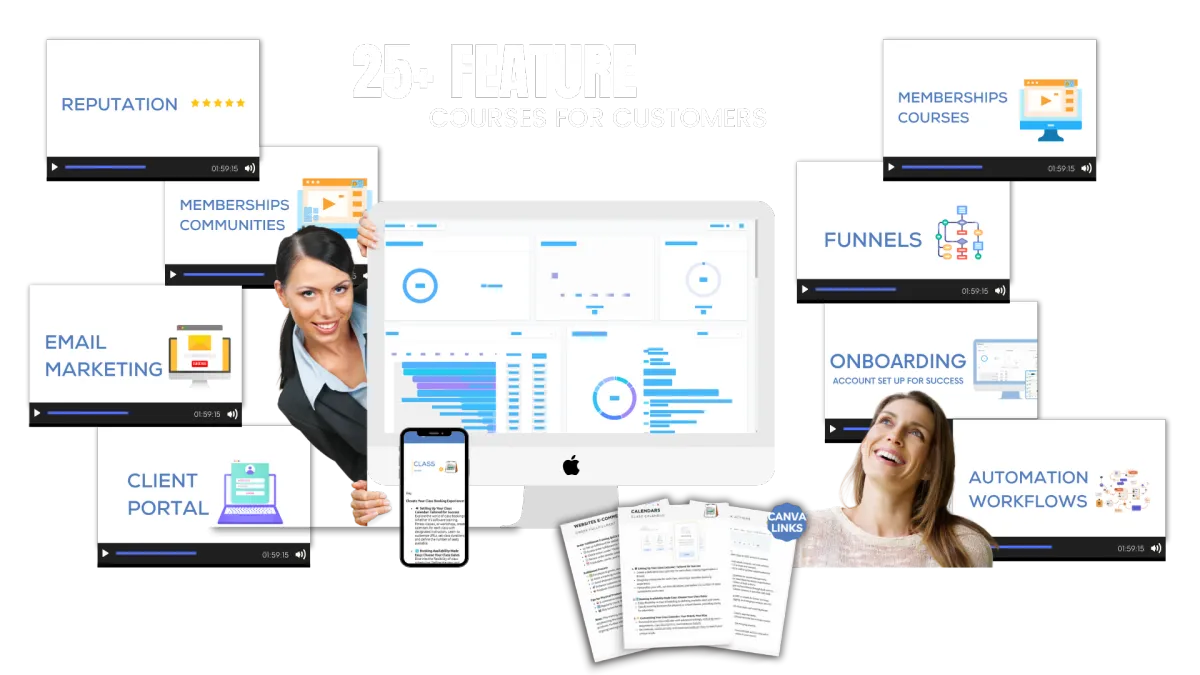 feature courses for customers