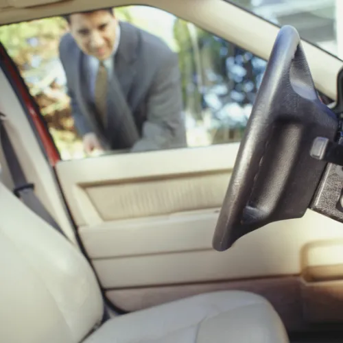 Man locked keys out of car