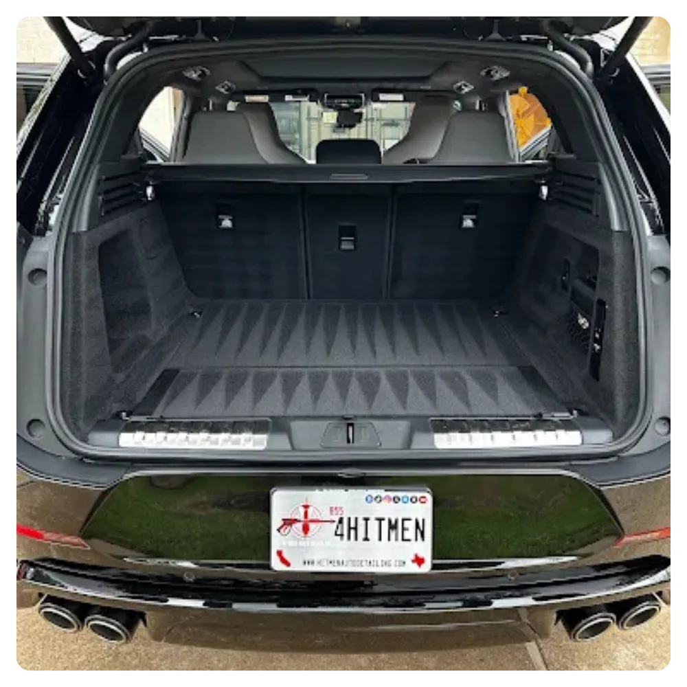 Car interior ceramic detail service