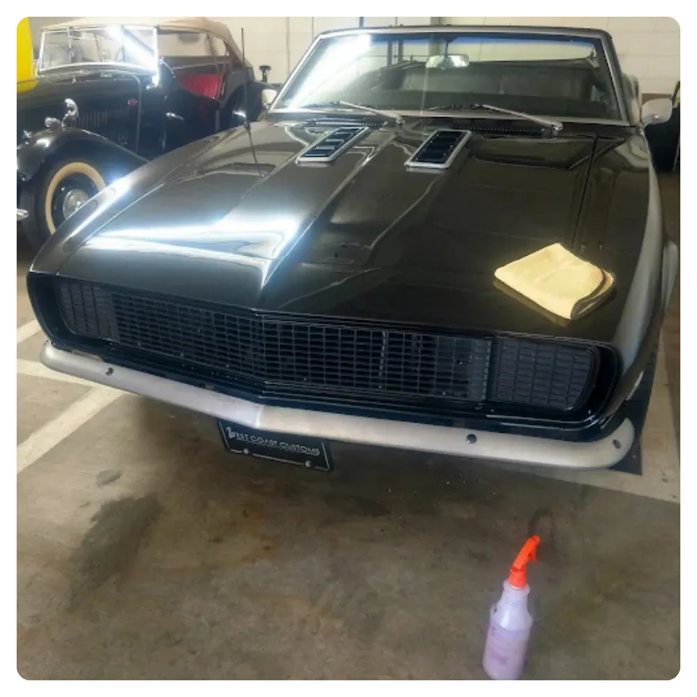 Ceramic coating installation on SUV Houston TX