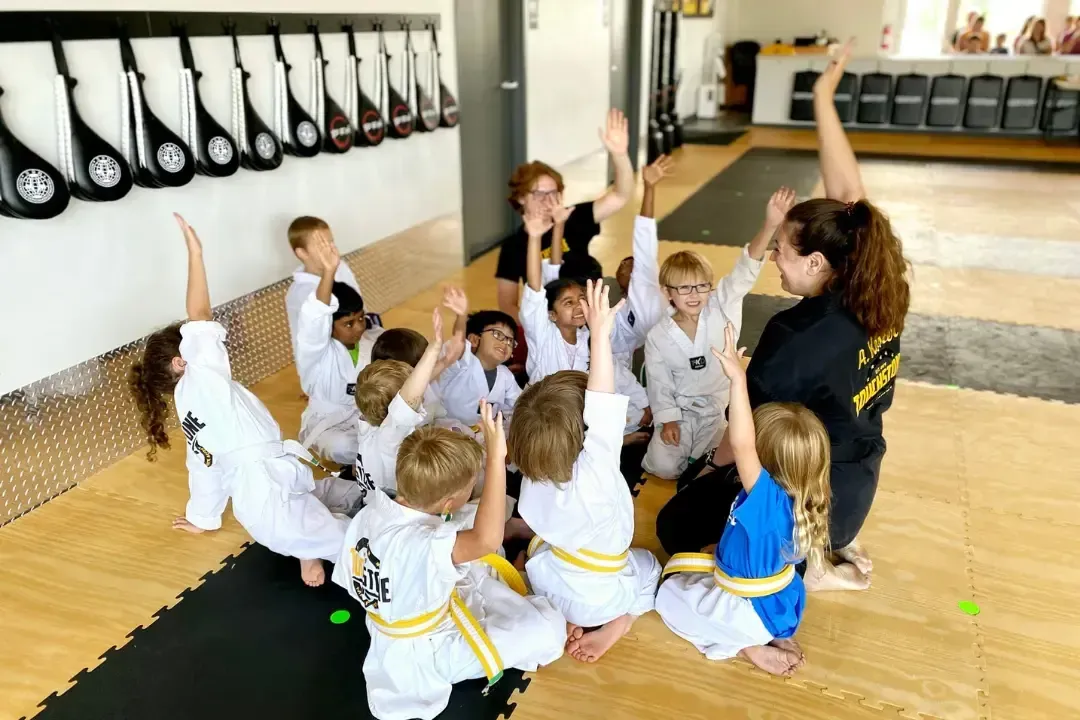 Children ages 7-12 developing life skills