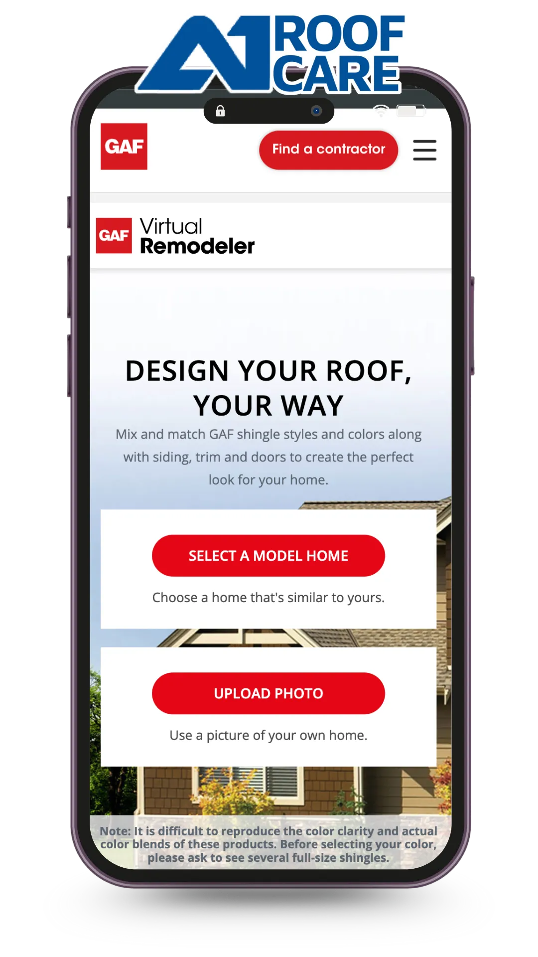  GAF Roof Design Tool