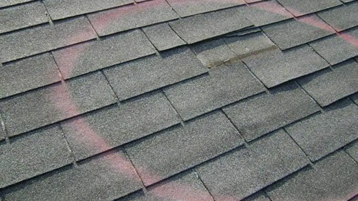Roof damage