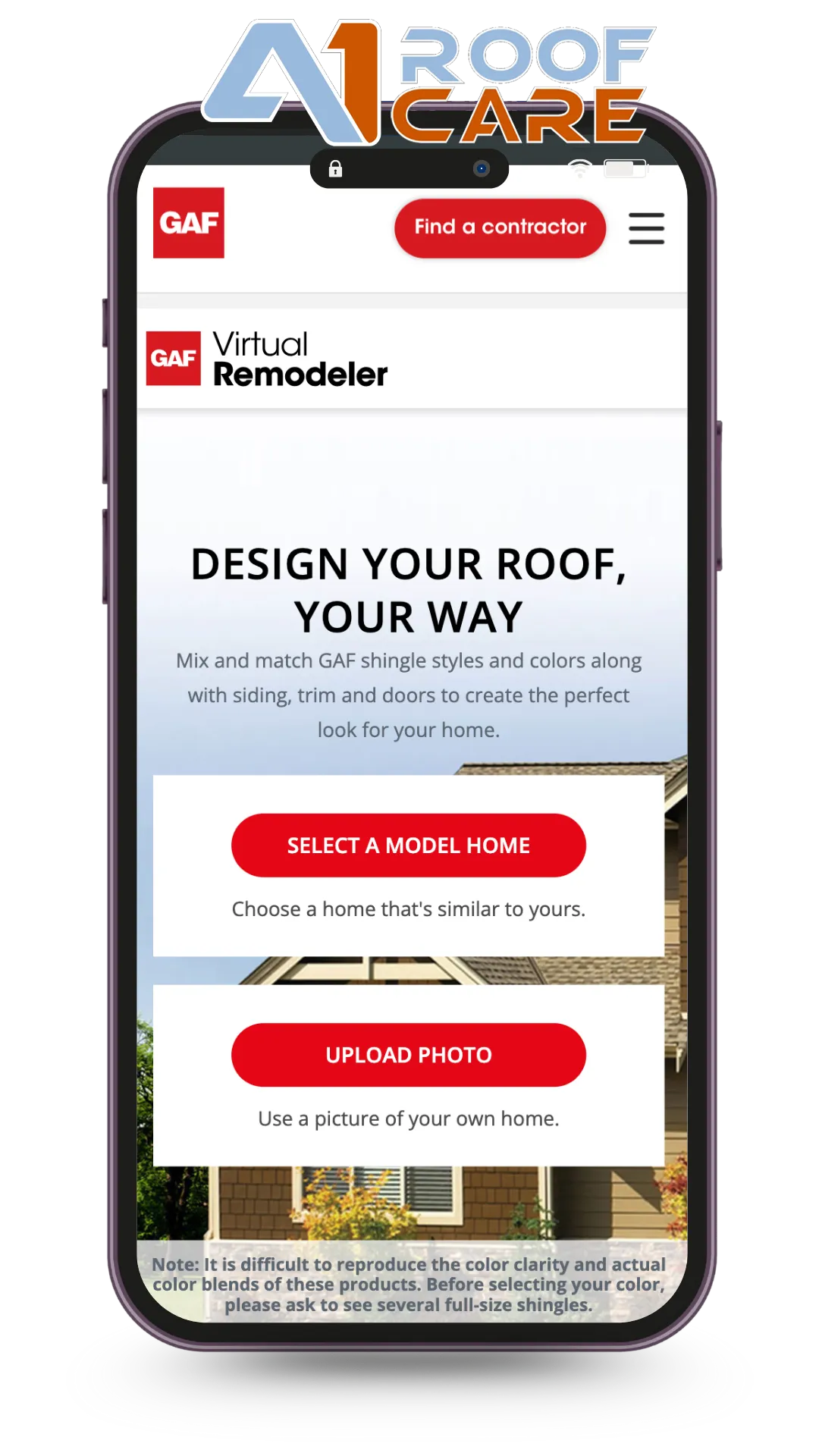  GAF Roof Design Tool