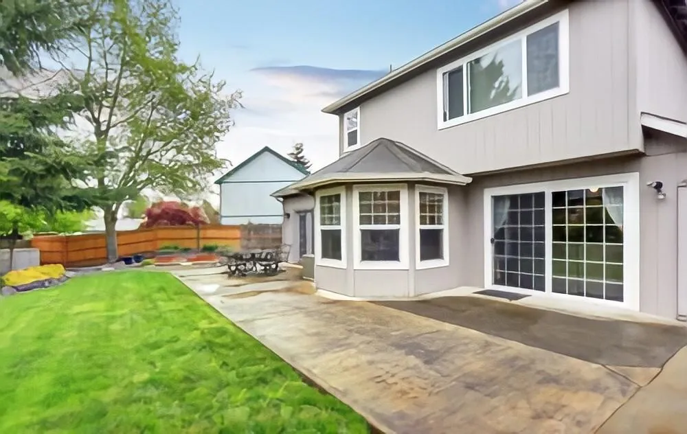 Stained Concrete Patio