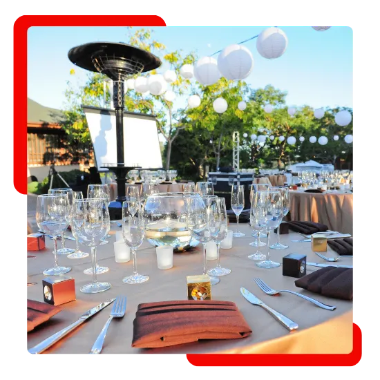 Guests enjoying group dining at JR Grill Restaurant in Bella Vista, CA