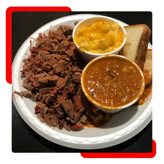 Steak plate meal cooked fresh and served hot