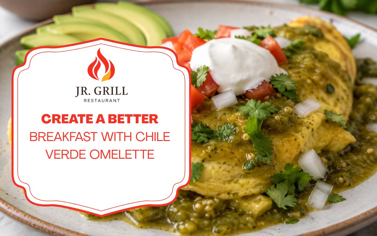 Create A Better Breakfast With Chile Verde Omelette