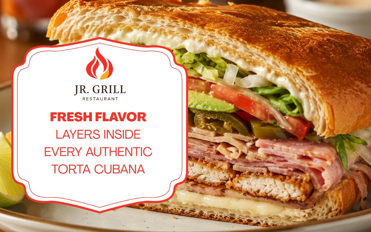 Fresh Flavor Layers Inside Every Authentic Torta Cubana
