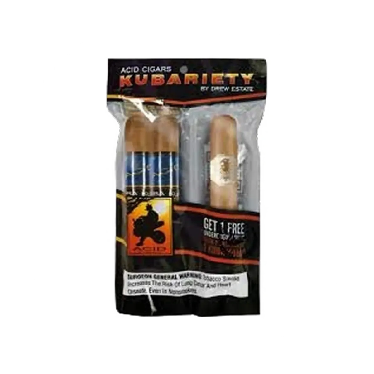 Acid Kubariety 2+1 Pack Cigars | Cobra Smoke Shop