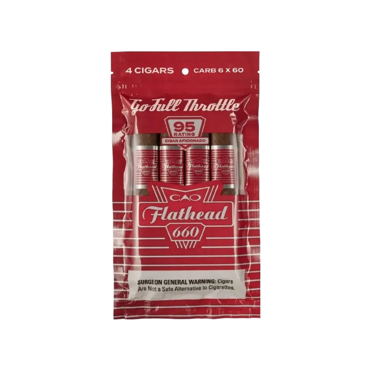 Cao Flathead 4-Pack Cigars | Cobra Smoke Shop