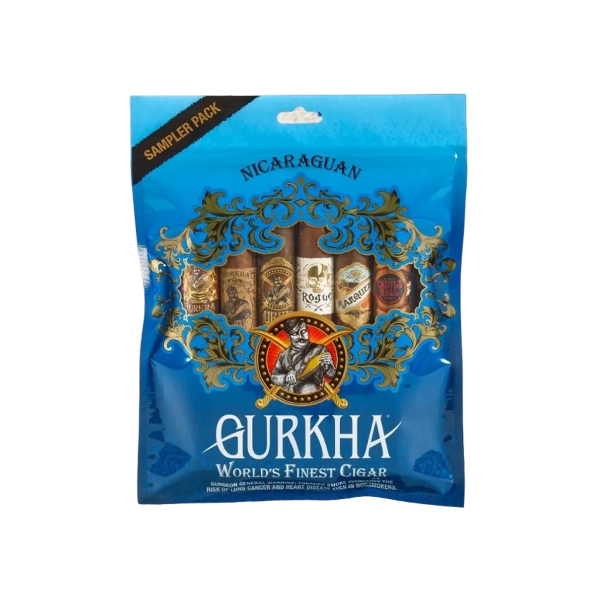 Gurkha Cigars 6-Pack (Blue) | Cobra Smoke Shop