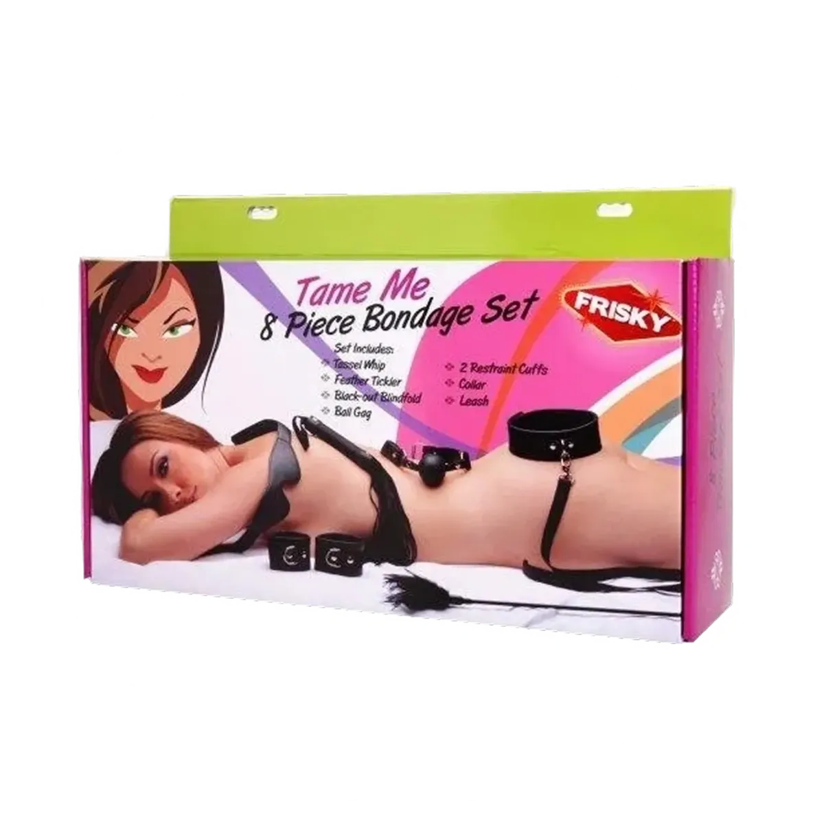 Tame Me 8-Piece Beginner Bondage Set | Cobra Smoke Shop