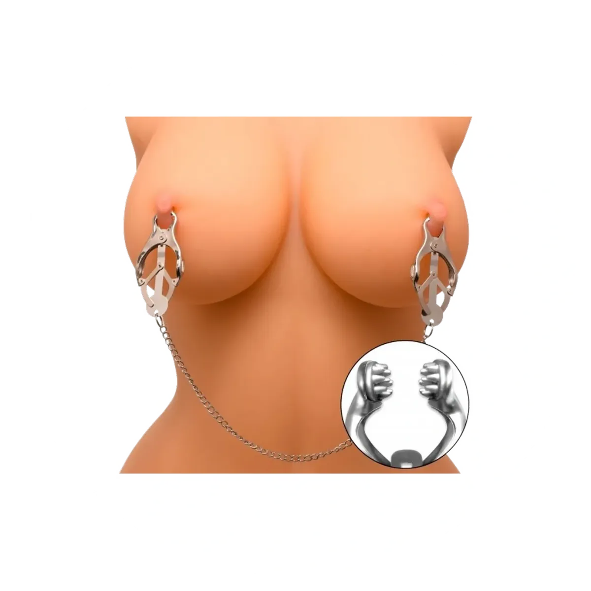 Tyrant Spiked Nipple Clover Clamps | Cobra Smoke Shop