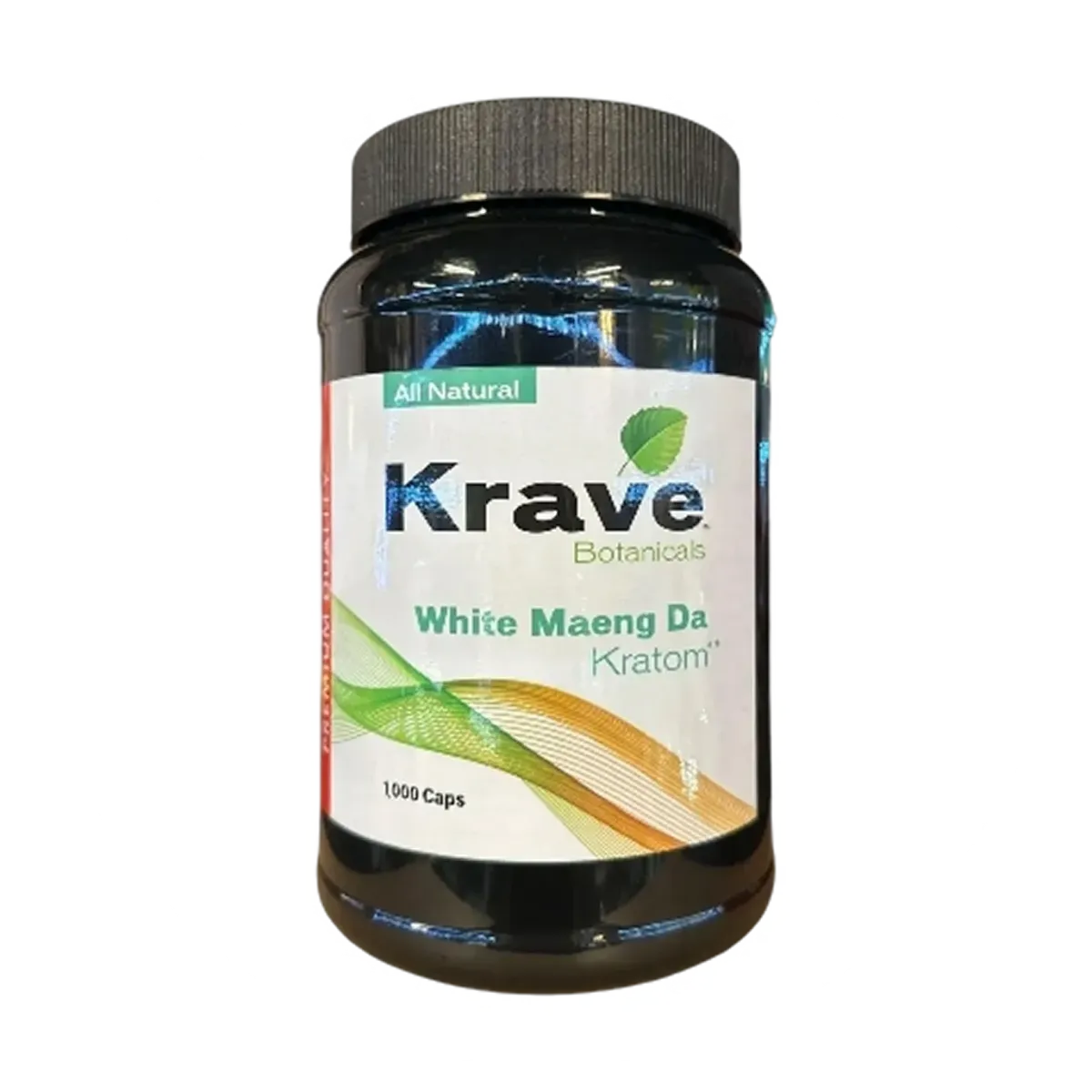 Krave White Maeng Da - 1,000 Capsules | Cobra Smoke Shop