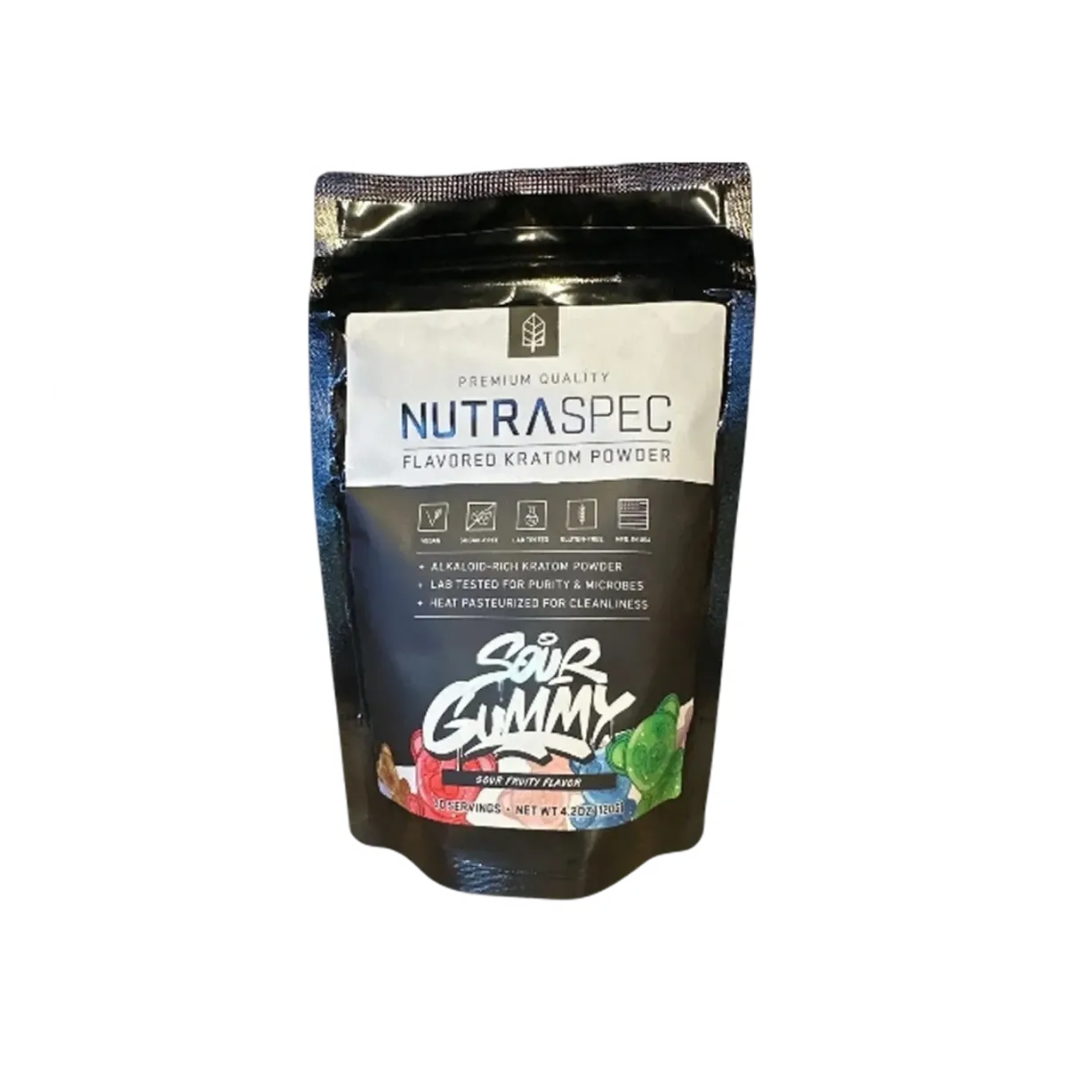 Nutraspec Sour Gummy Kratom - 30 Servings | Cobra Smoke Shop