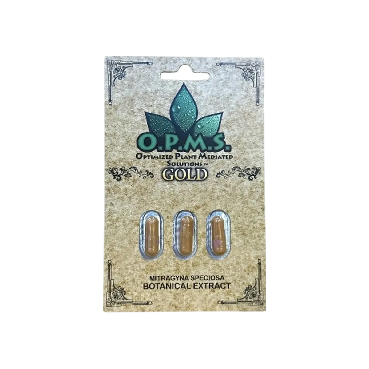 OPMS Gold - 3 Capsules | Cobra Smoke Shop
