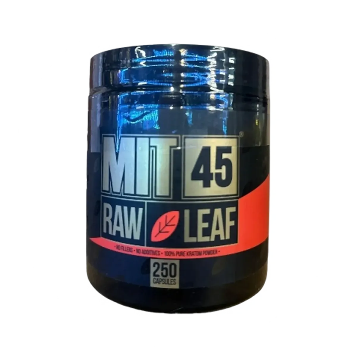 MIT45 Raw Leaf - 250 Capsules | Cobra Smoke Shop