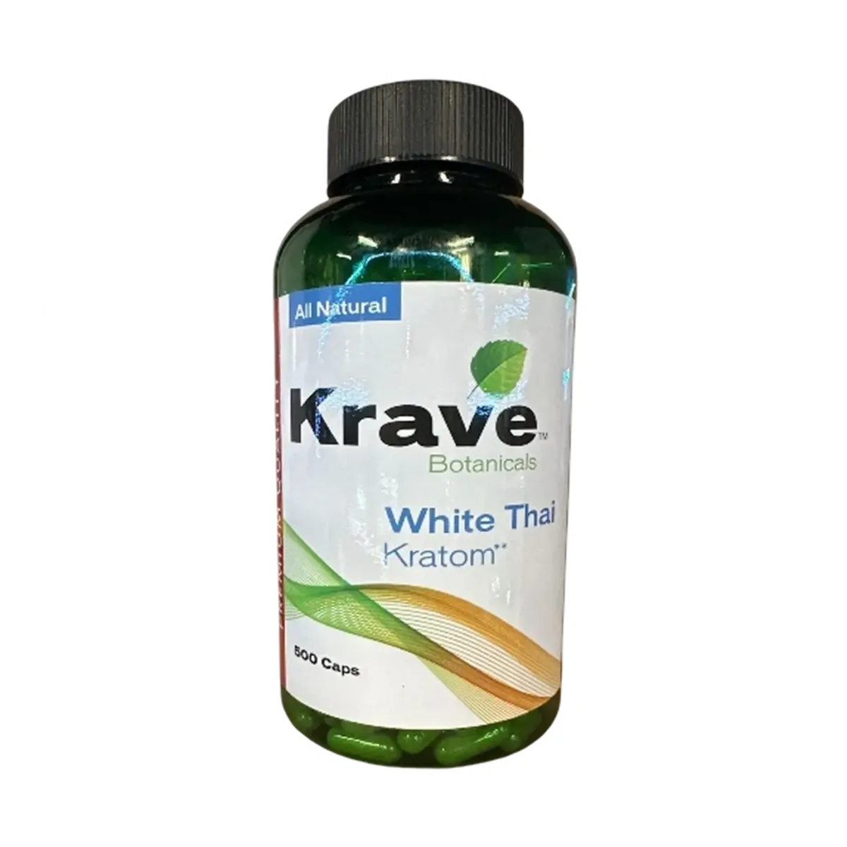 Krave White Thai - 500 Capsules | Cobra Smoke Shop