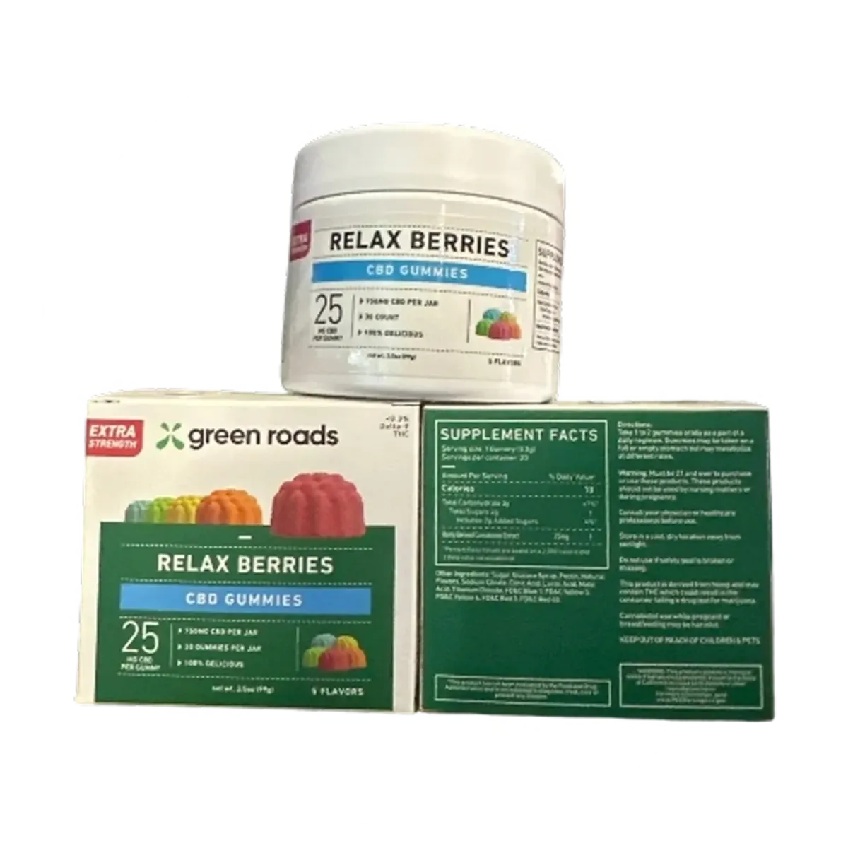 Green Roads CBD Relax  Gummies | Cobra Smoke Shop