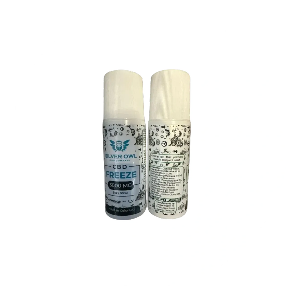 Silver Owl CBD Freeze 5,000mg | Cobra Smoke Shop