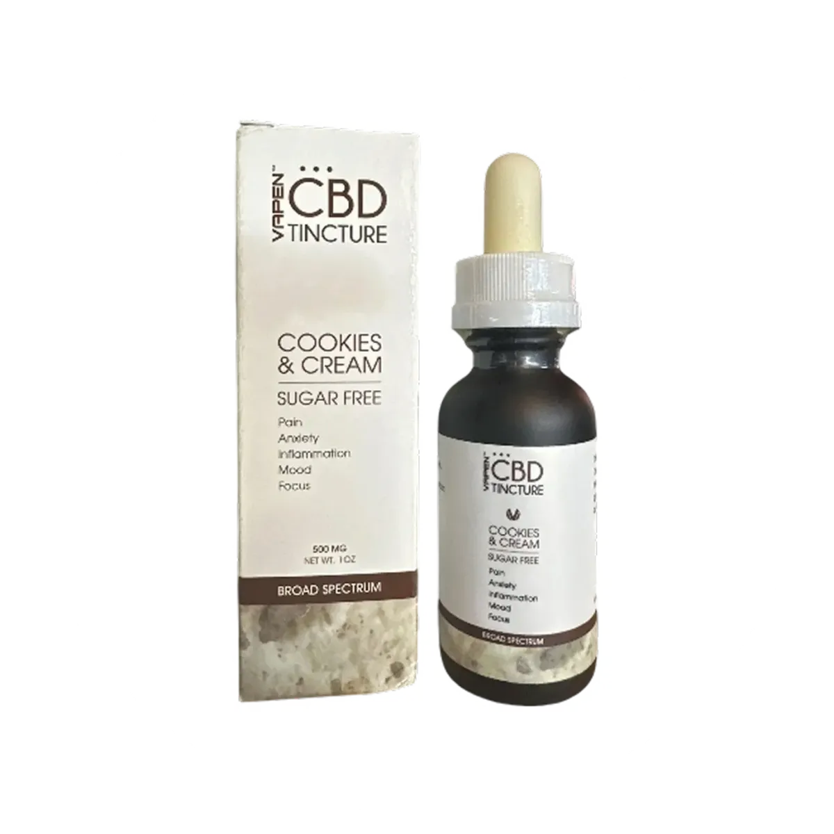 CBD Tincture Cookies & Cream | Cobra Smoke Shop