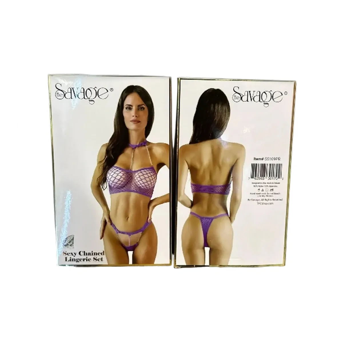 Be Savage Sexy Chained Lingerie Set | Cobra Smoke Shop