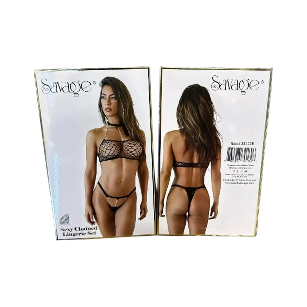 Be Savage Sexy Chained Lingerie Set | Cobra Smoke Shop
