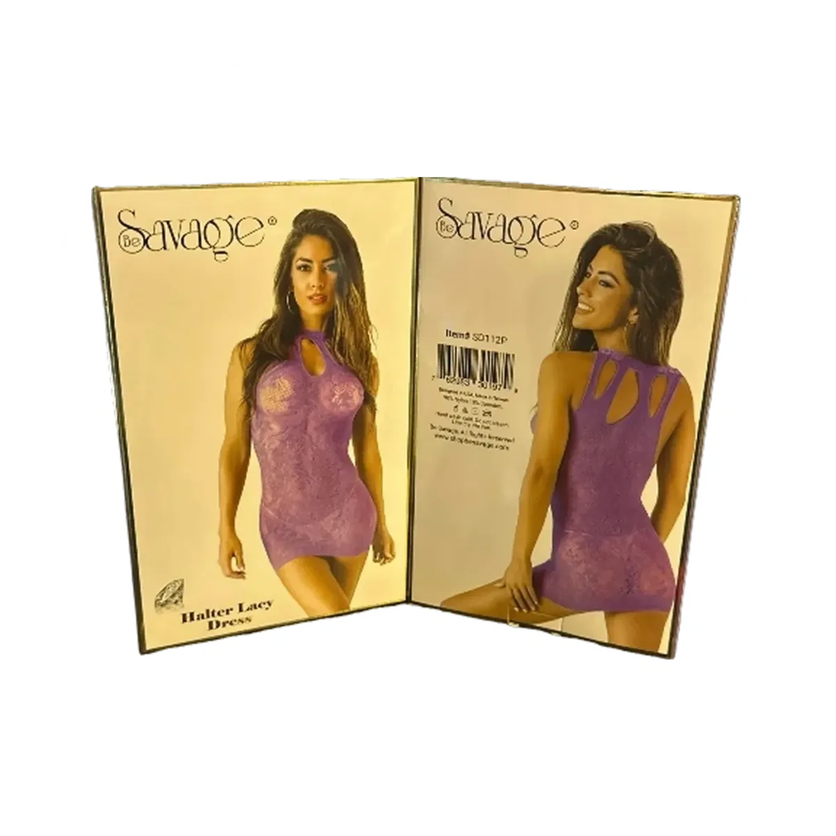 Be Savage Halter Lacy Dress | Cobra Smoke Shop