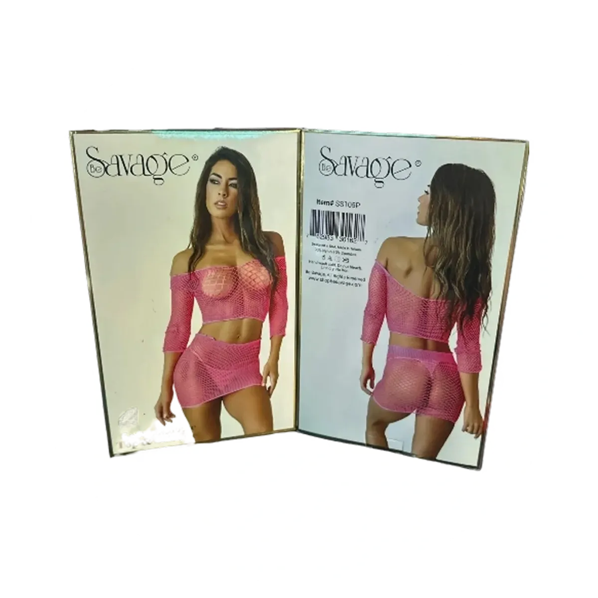Be Savage Seduce Sleeve Top & Skirt Set | Cobra Smoke Shop