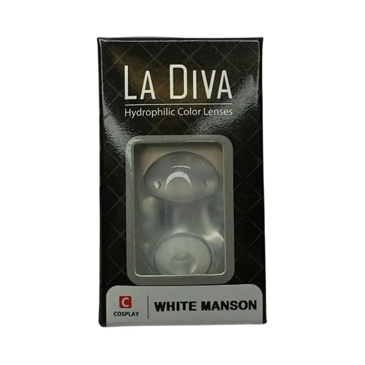 La Diva White Mansion Contact Lenses | Cobra Smoke Shop